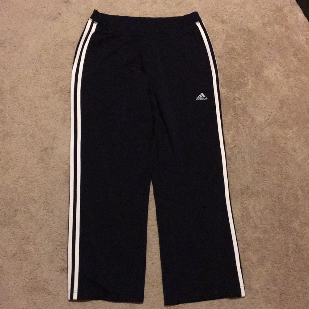 Wide Legged Adidas Track Pants